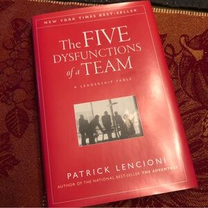 Five Dysfunctions of a Team : A Leadership Fable, 20th Anniversary Edition by...